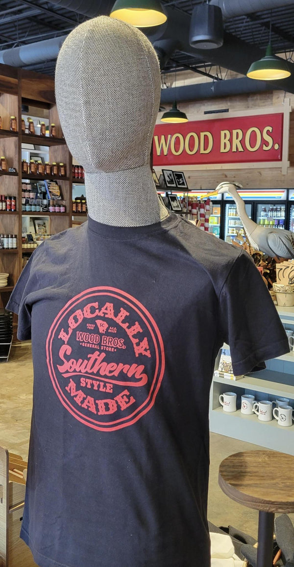 SHIRT BLACK WITH RED LOGO