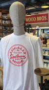SHIRT WHITE WITH RED ROUND LOGO