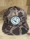 HAT CAMO WHITE ROUND PATCH