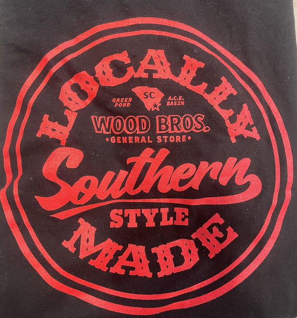 SHIRT BLACK WITH RED LOGO